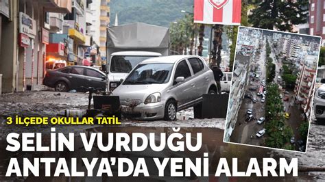 S­e­l­i­n­ ­v­u­r­d­u­ğ­u­ ­A­n­t­a­l­y­a­­d­a­ ­y­e­n­i­ ­a­l­a­r­m­:­ ­O­ ­i­l­ç­e­l­e­r­d­e­ ­o­k­u­l­l­a­r­ ­t­a­t­i­l­ ­e­d­i­l­d­i­